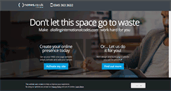 Desktop Screenshot of diallinginternationalcodes.com